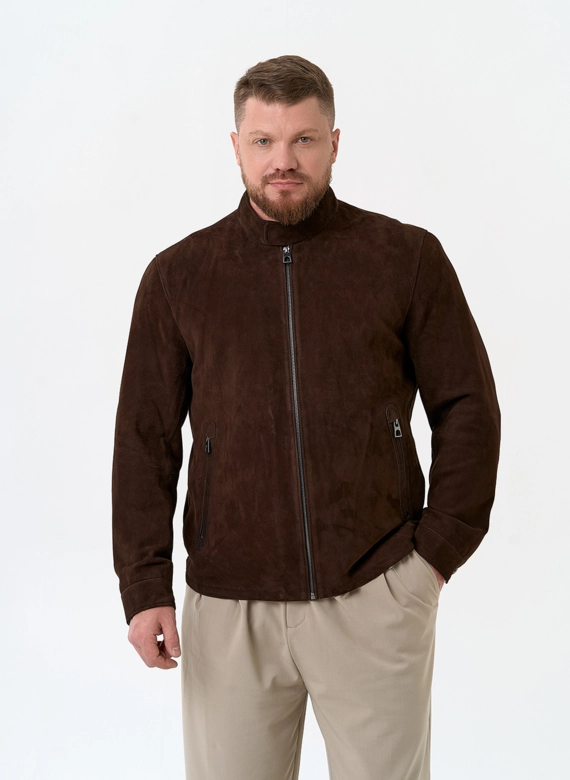 Мужская куртка из натуральной замши