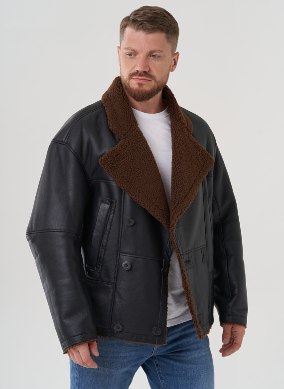 Мужская дубленка 