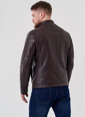 Мужская кожаная куртка 